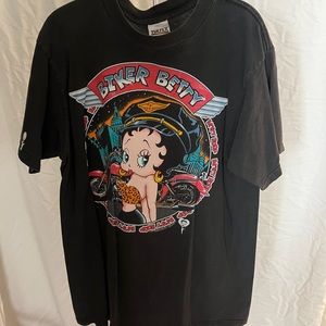 Biker betty vintage tee